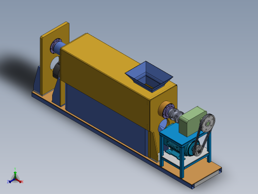 莲藕清洗去皮切片机含1422048SW三维+说明书正等轴测缩略图
