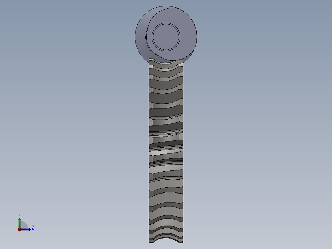 齿轮啮合 (131)左视图