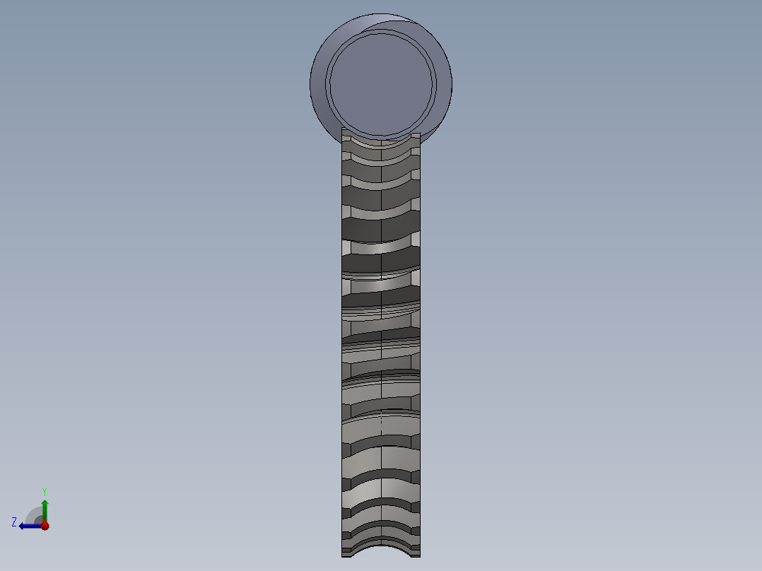 齿轮啮合 (131)右视图