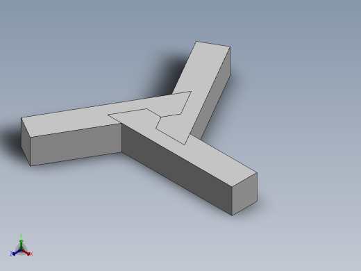 木制关节2正等轴测缩略图