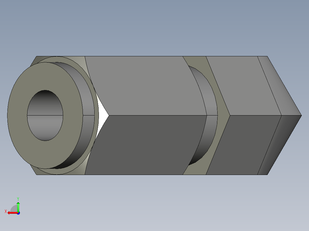 卡套式工业通用硬管接头3_vbu-s后视图