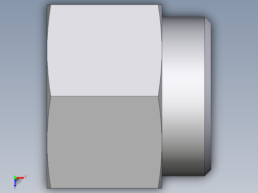 卡套式工业通用硬管接头EO_Swivel_connector_GAI42LRCFX俯视缩略图