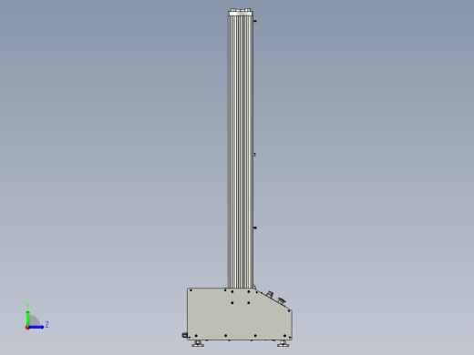 20kn电子万能试验机左视缩略图