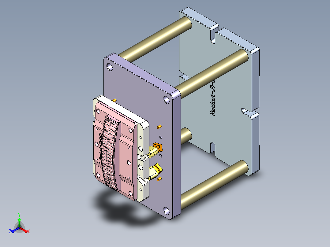 Handset-JD-CNC1-0701正等轴测图
