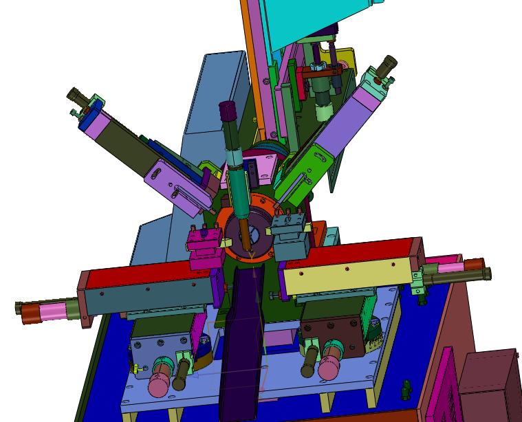 汽车配件销轴连续加工设备