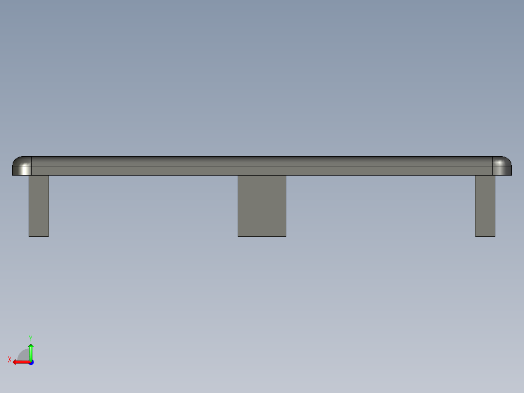 型材-KJN CABLE CONDUIT CAP 80X80 KJN511100后视图