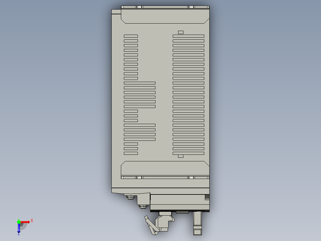 MEDKT4430E伺服马达俯视图