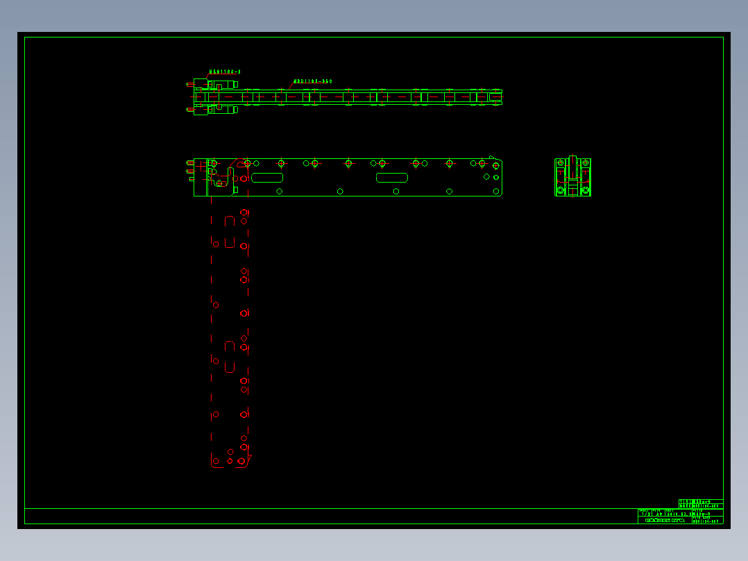 KOSMEKMRD1190-950多系列多零件图纸模型