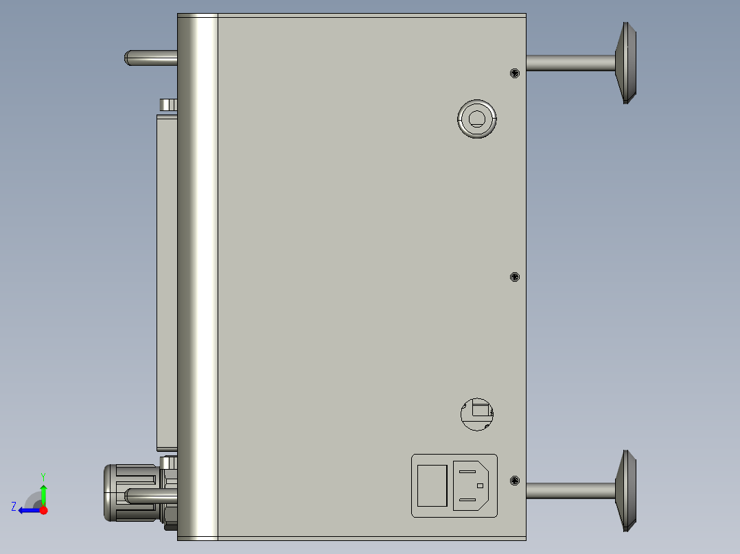 经典螺丝机供料右视图