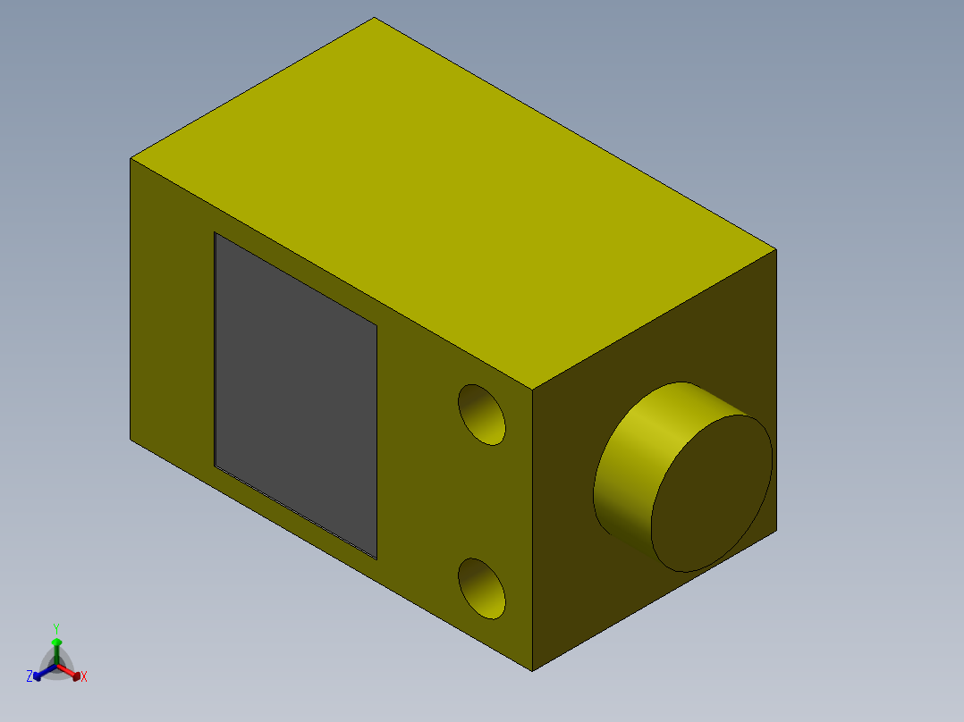 欧姆龙TL-Q5MC1正等轴测图