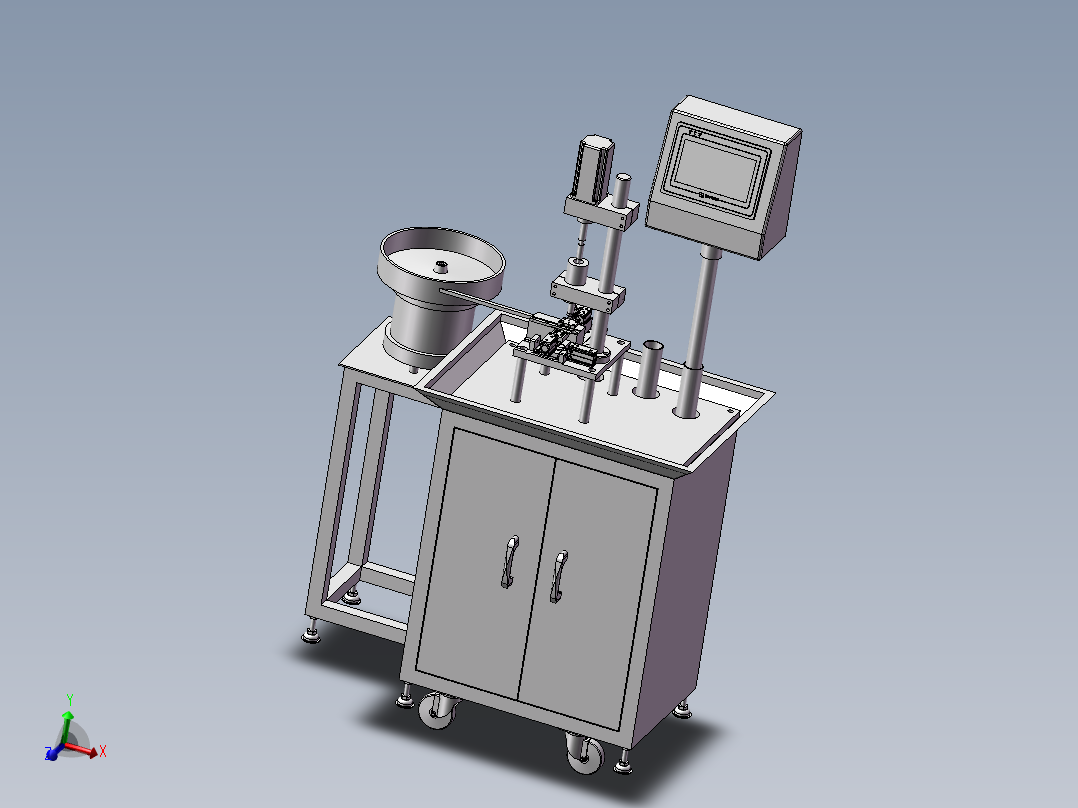 单轴伺服攻牙机