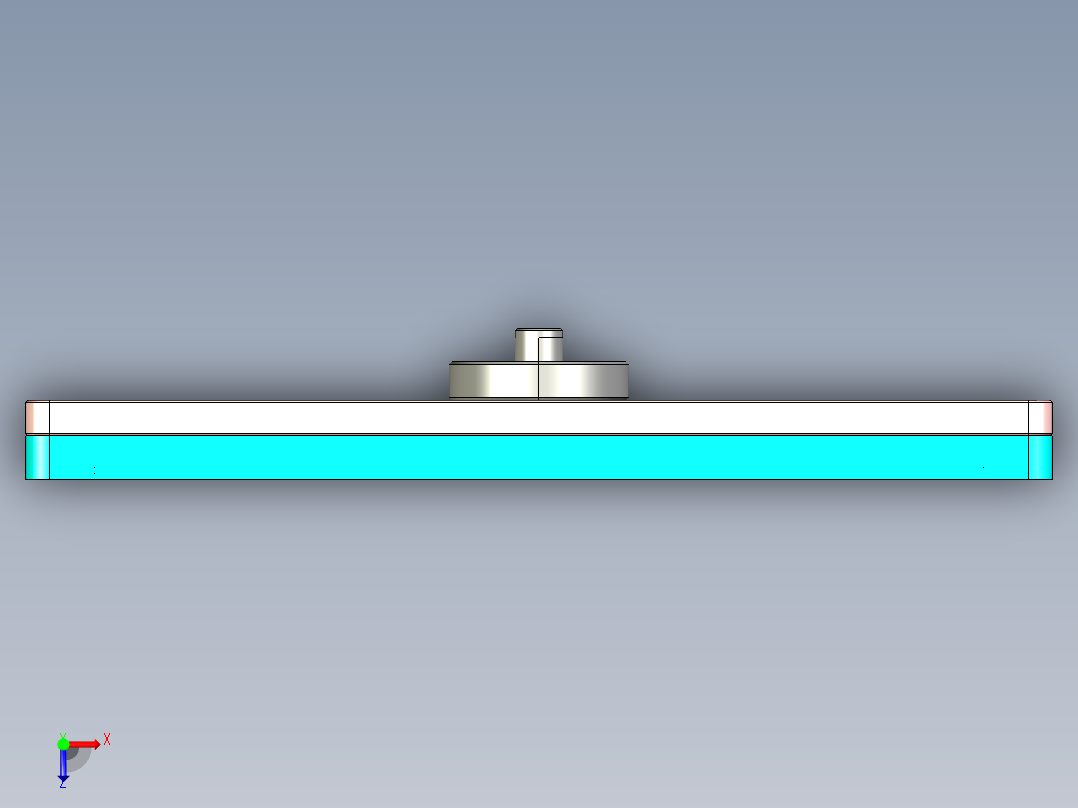 REACHER-笔记本CNC工装夹具三维模型CNC2-DAMO俯视图