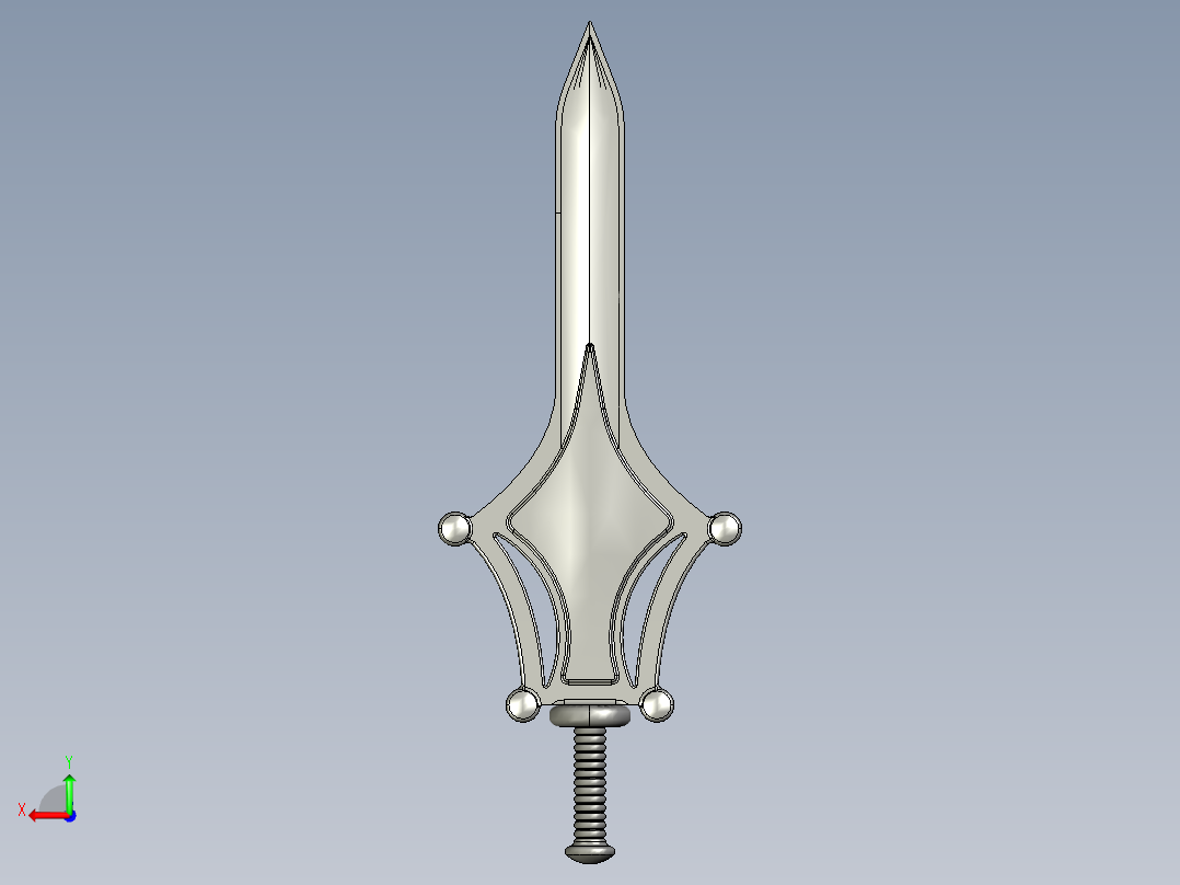 剑、宝剑(103)后视图