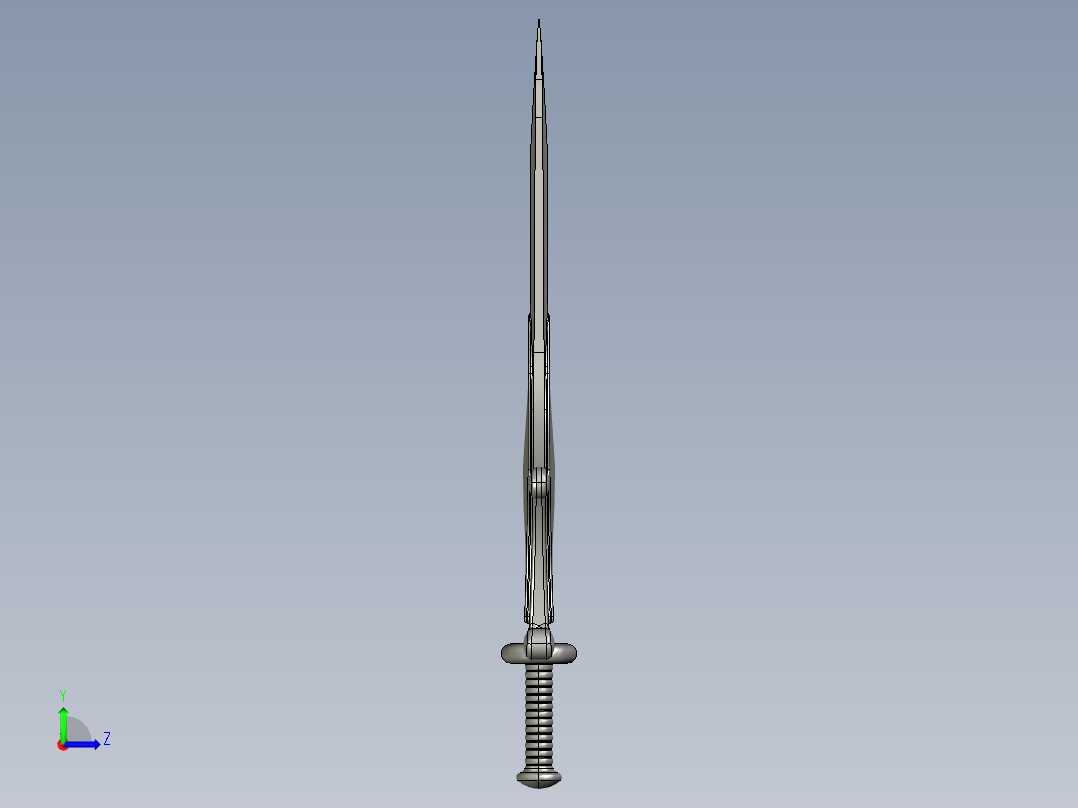 剑、宝剑(103)左视图