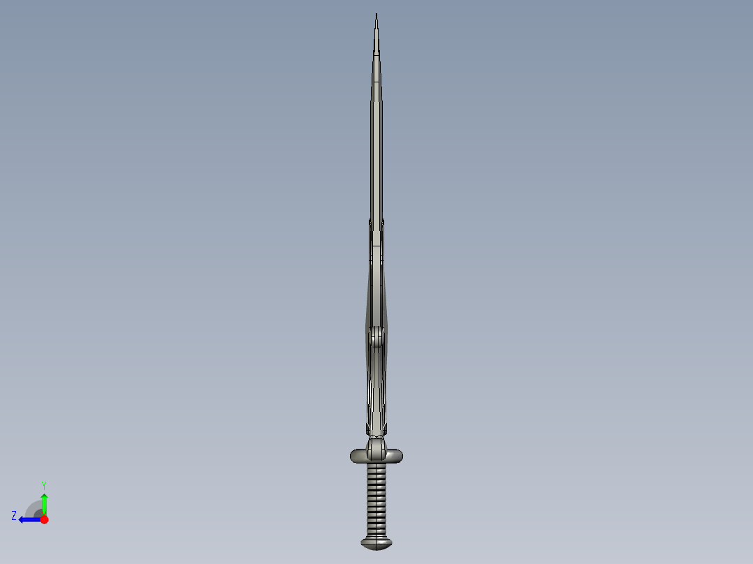 剑、宝剑(103)右视图