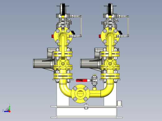 天然气减压站step右视缩略图