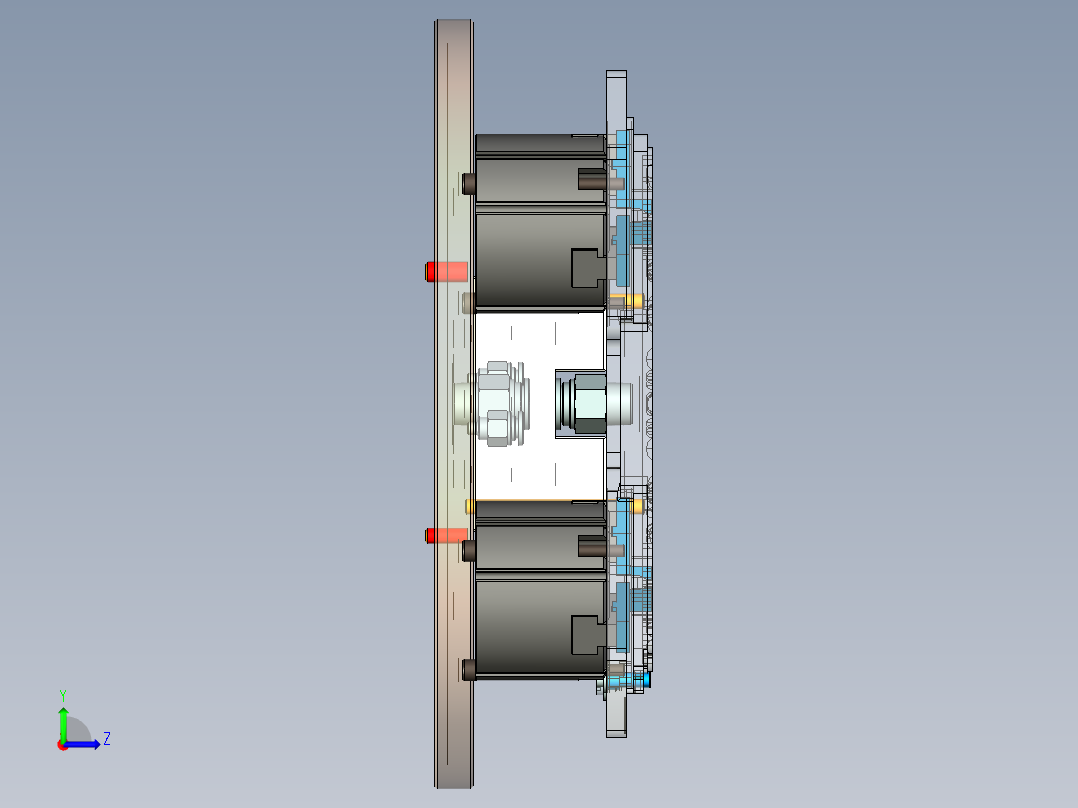 X1-A-笔记本CNC工装夹具三维模型CNC3-200728左视图