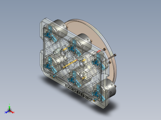 X1-A-笔记本CNC工装夹具三维模型CNC3-200728正等轴测缩略图
