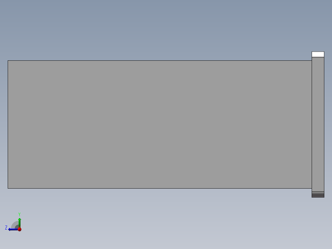 压力仪表OTN5右视图