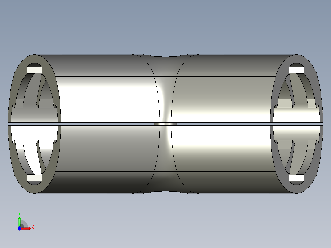 43系列135度外接头.STEP前视图