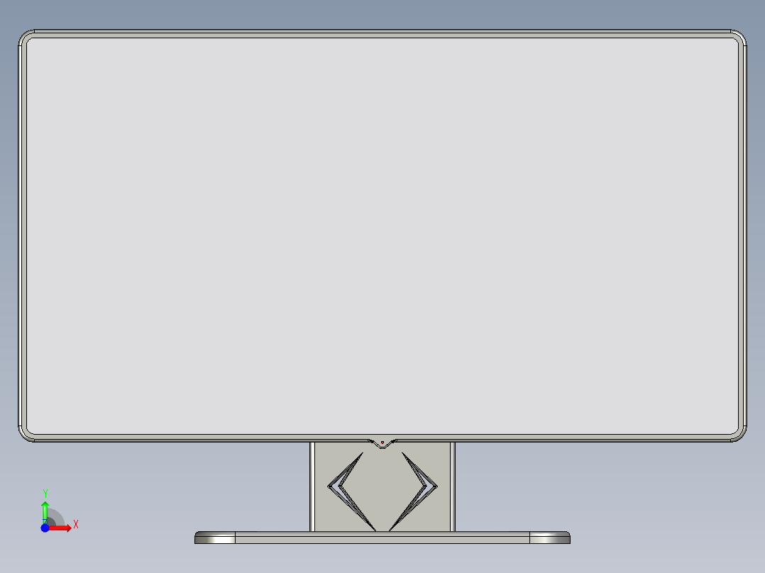 显示器、显示屏(20)前视图