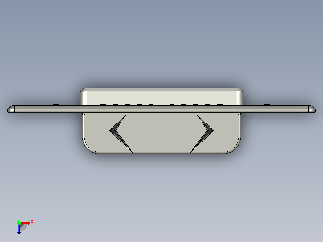 显示器、显示屏(20)俯视图