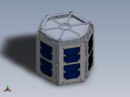 卫星、空间站(16)正等轴测缩略图