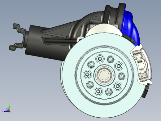 A2004066-后桥带中置车轴右视缩略图