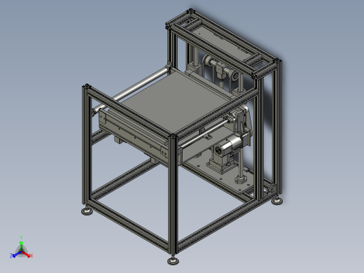 气缸升降往返机 