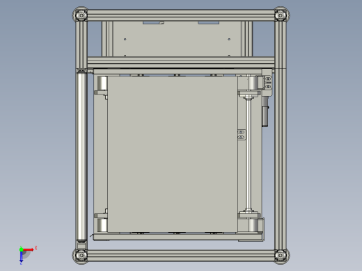 气缸升降往返机 俯视缩略图