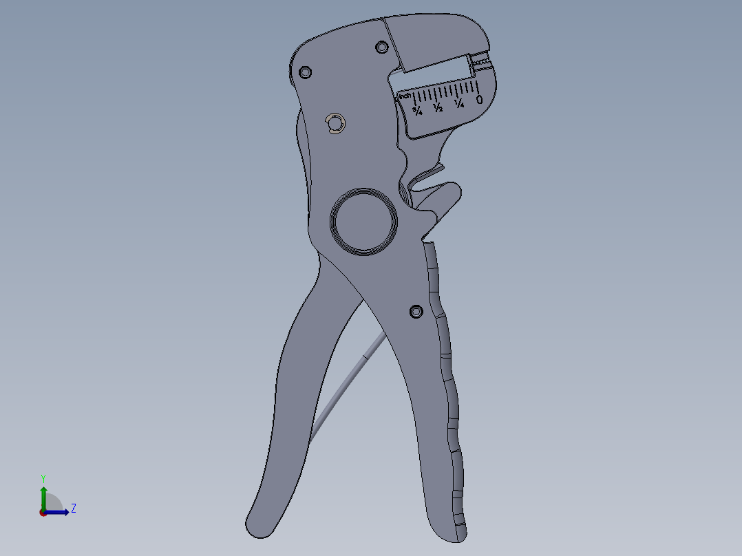 钳子、手钳子(12)左视图