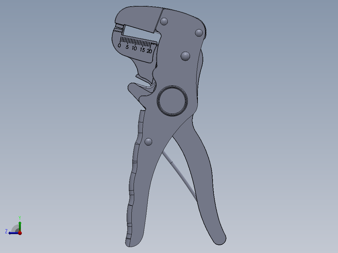 钳子、手钳子(12)右视图