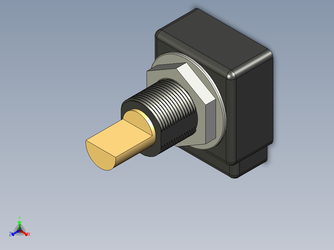 爱普生RP20AF203BA开关正等轴测图