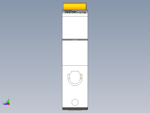 施耐德电气BA63 161C 1P 16 A 4.5 kA断路器右视缩略图