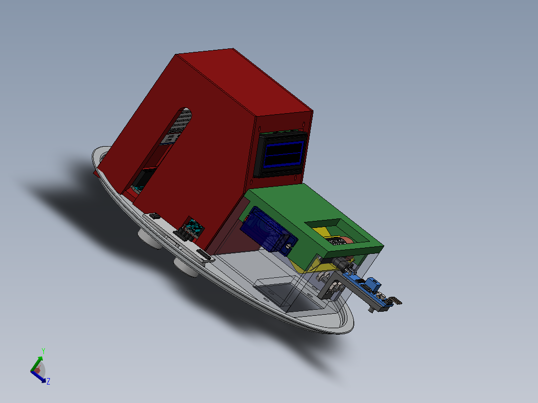 圆柱形电池收集箱生态堆