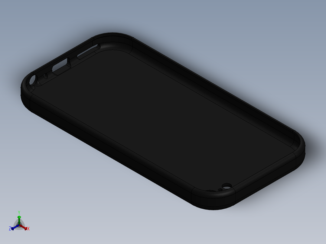 我的手机套12正等轴测图