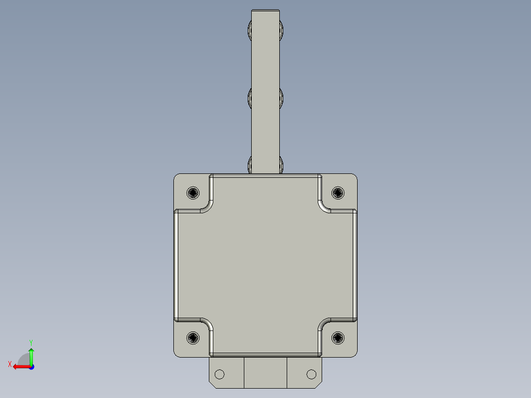 YWP200K4-06-08A-00隔膜张力辊组件后视图