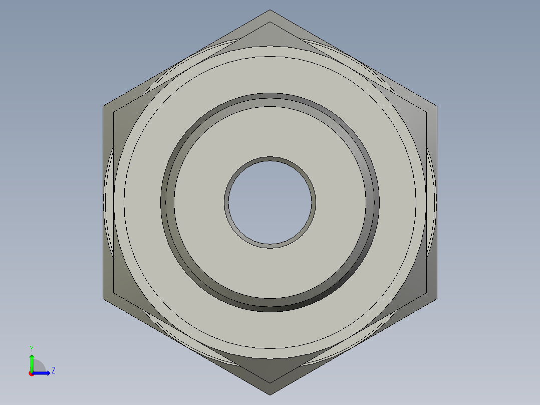 卡套式油管接头G1-4接6管左视图