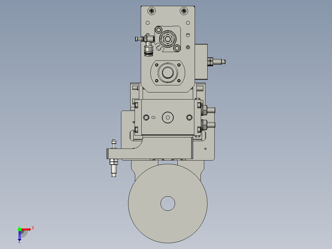 RS-滚胶机纸环夹爪机构-1俯视图