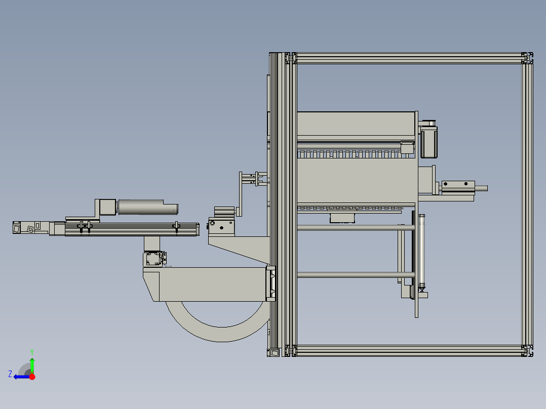 升降机构总成4右视图