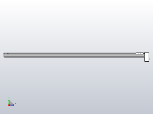 皮带直线轴半封闭可选导轨TPA-HNB-175D-140-L2600-LP-Y-P75-N3左视缩略图