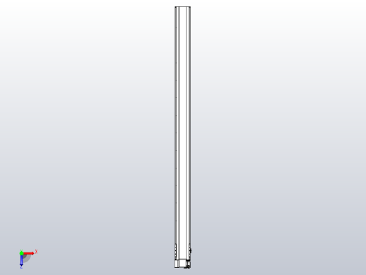 皮带直线轴半封闭可选导轨TPA-HNB-175D-140-L2600-LP-Y-P75-N3俯视缩略图