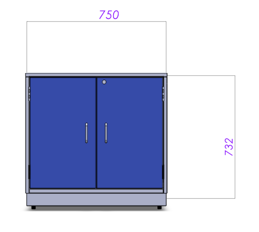 实验室家具两个百叶柜水槽单元13缩略图