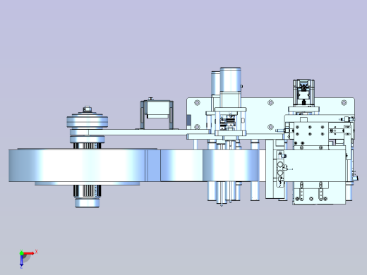 贴标-卷料模组俯视缩略图