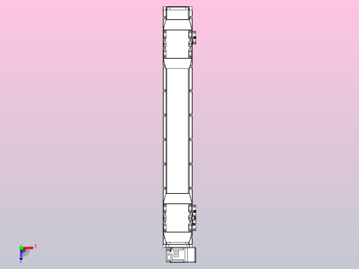 皮带直线轴双滑块型TPA-GCBS-120-P70-L250-RU-M20-N3俯视缩略图