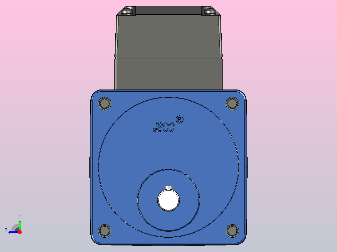 YR阻尼电机15yr01-1800右视图