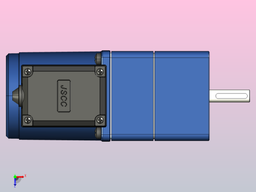 YR阻尼电机15yr01-1800俯视缩略图