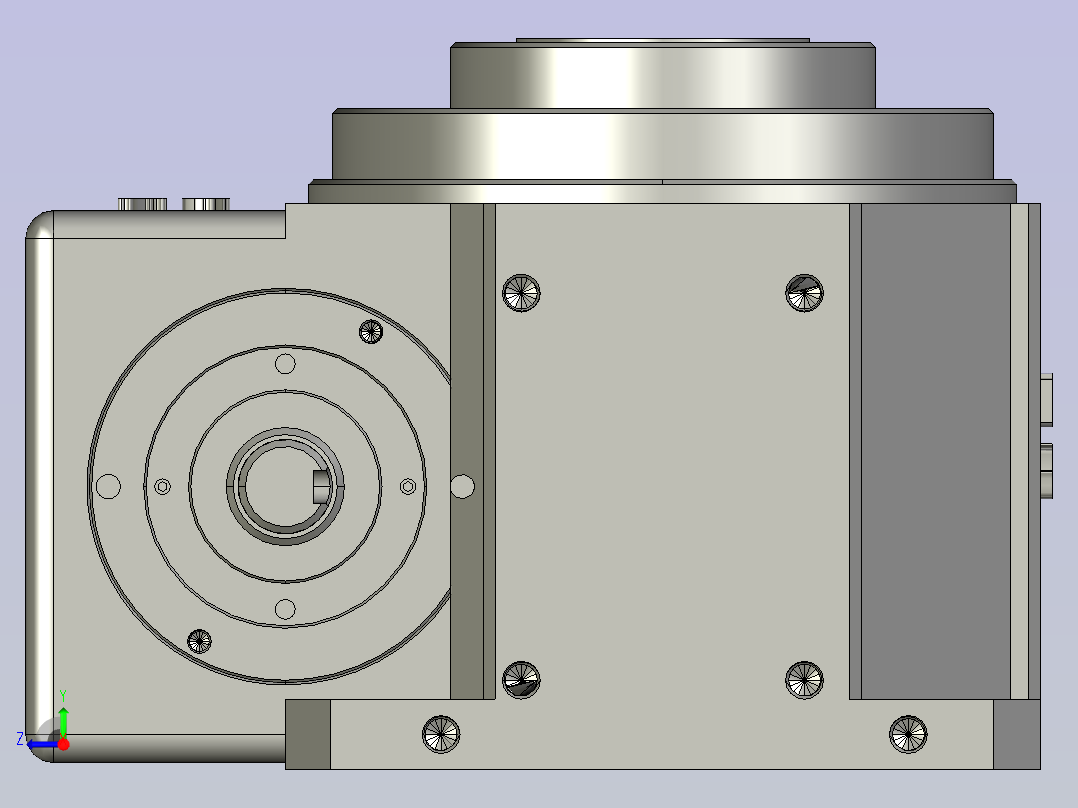 ER-RU80DT英锐凸轮分割器ER-RU80DT英锐凸轮分割器右视图