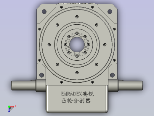ER-RU80DT英锐凸轮分割器ER-RU80DT英锐凸轮分割器俯视缩略图