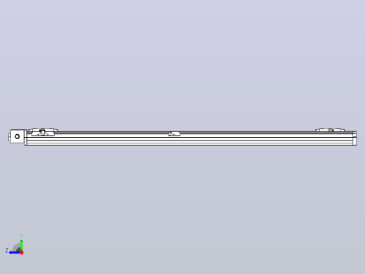 皮带直线轴双滑块型TPA-GCBS-80-P60-L575-DR-M20-N3右视缩略图
